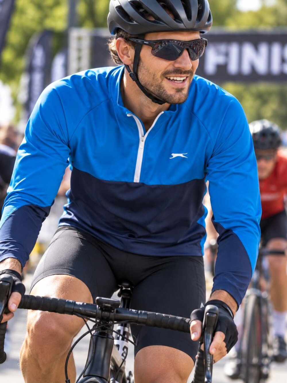 SLAZENGER  HALF ZIP ACTIVE WEAR- (XL)